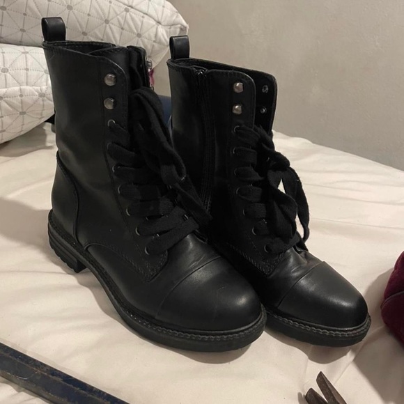 Ankle combat boots - Picture 4 of 4